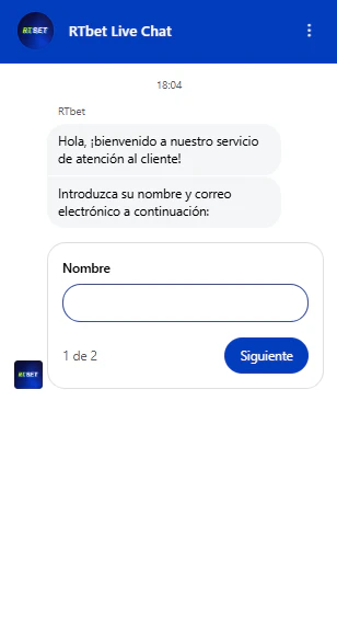 Servicio de ayuda y atención para jugadores de RTBet Casino
